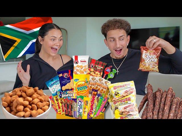 TRYING AFRICAN SNACKS FOR THE FIRST TIME!!