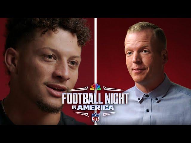 Patrick Mahomes-Andy Reid connection strong heading into season (FULL INTERVIEW) | FNIA | NFL on NBC