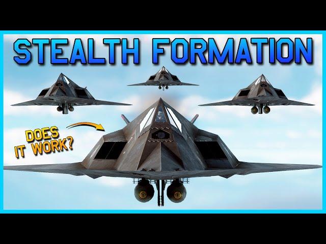 Can I Carpet Bomb with the FIRST STEALTH Aircraft in War Thunder?! F-117 Nighthawk