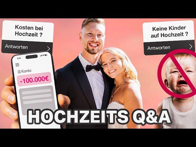 Die Wahrheit über unsere Hochzeit Kosten , Regeln, Fails, Secrets |  Q&A