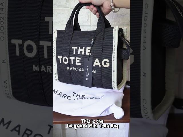 Let's unbox the MARC JACOBS Mini Jacquard Tote Bag! #thetotebag #marcjacobs #marcjacobstotebag