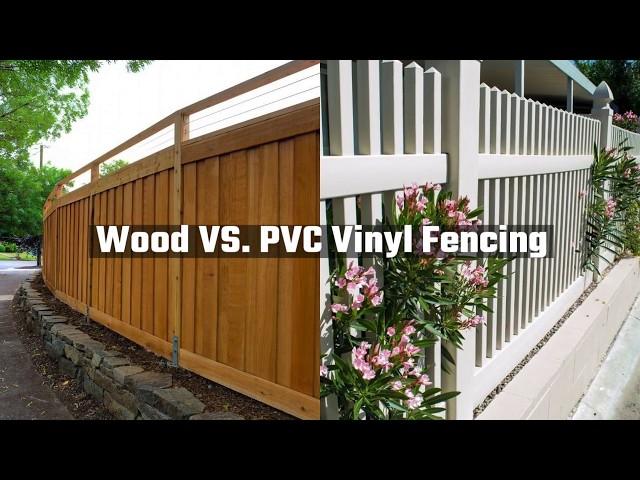 K Brothers Fence Inc. - Wood VS. PVC Vinyl Fencing