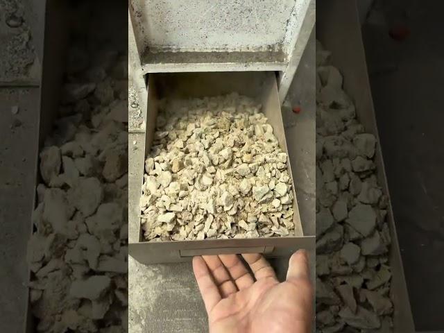 Who doesn’t have this small jaw crusher in their laboratory? #crusher