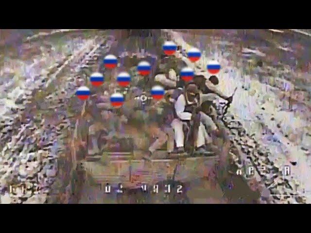HIMARS destroys a huge Russian convoy with precise hits! The Best Moments