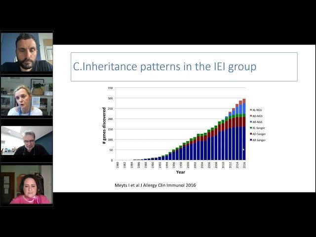 How are hereditary immunological conditions passed on & Management of high risk pregnancy