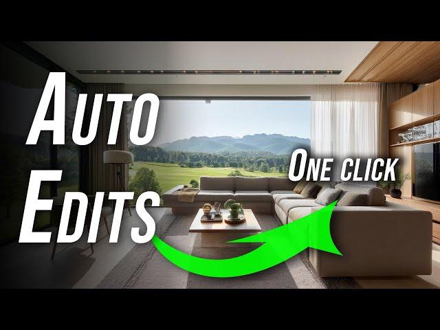 Automatic Edits for Real Estate Photos in Photoshop