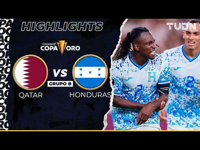 Resumen y goles | Qatar VS Honduras | Copa Oro 2023 | TUDN