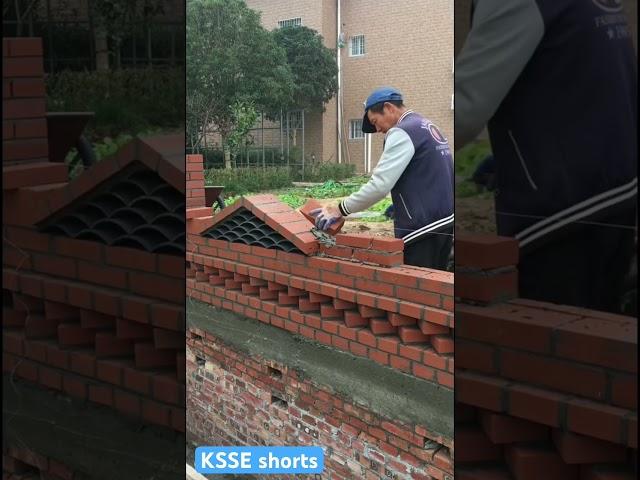 Amazing bricks laying and mortar preparation #feed#buildingmaterial