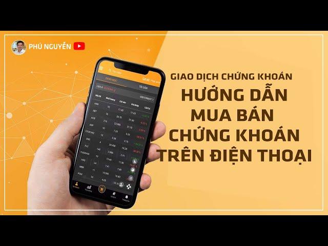 Hướng dẫn đặt lệnh mua bán chứng khoán qua điện thoại