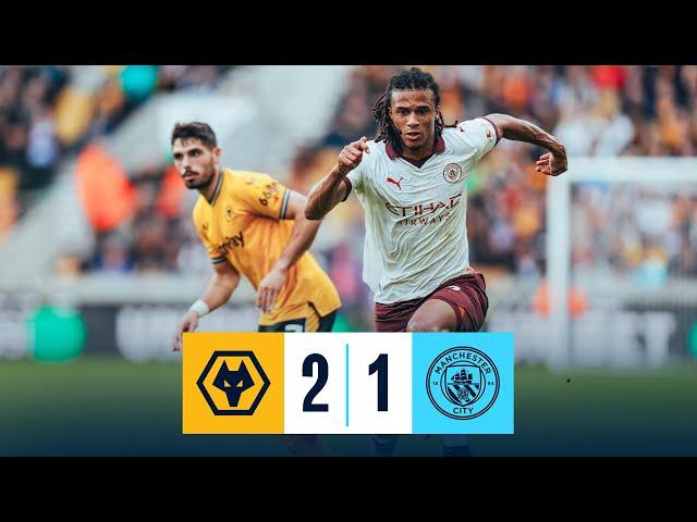 HIGHLIGHTS Wolves 2-1 Manchester City | Defeat at Molineux