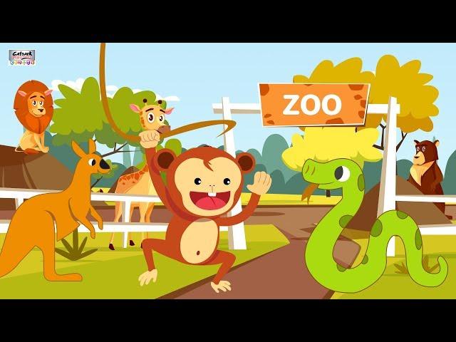 Let's Go To The Zoo Song | Animal Song for Kids By#catrackktv