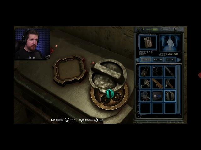 John Wolfe getting frustrated with the attitude of puzzles. 