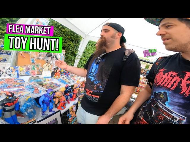 The Biggest Flea Market Hunt! Vintage Toys, Retro Games & Weird stuff!