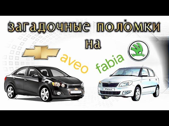 Машины - загадки Fabia и Аveo T300