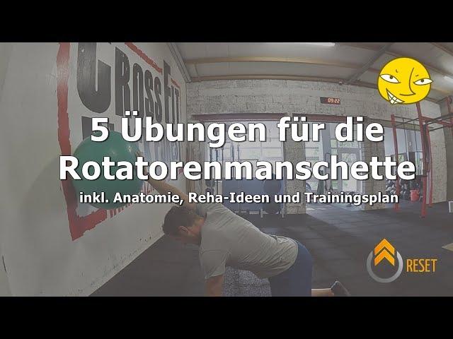 5 Übungen für die Rotatorenmanschette