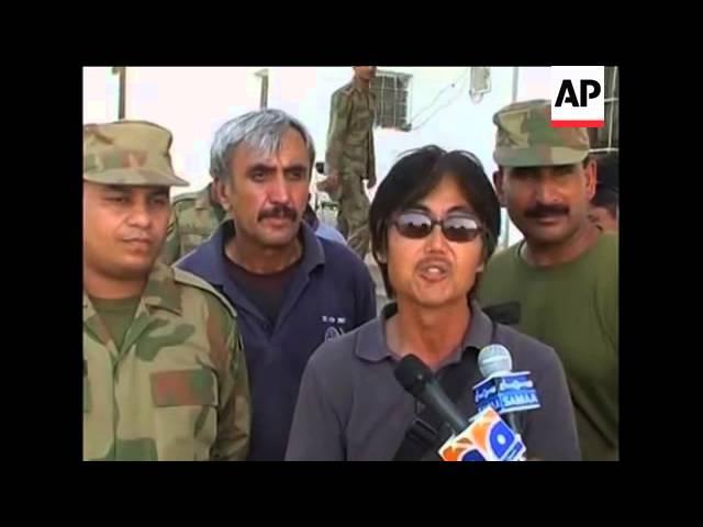 Pakistan army rescues Japanese tourists and Chinese workers