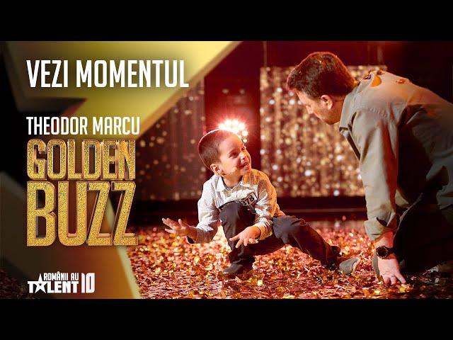 Al treilea Golden Buzz la Românii au talent. La 6 ani, Theodor Marcu face calcul japonez mental