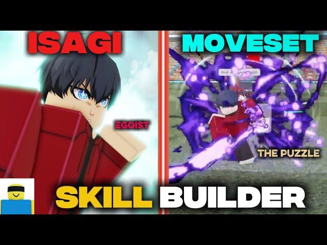 *SKILL BUILDER* Isagi Moveset in Jujutsu Shenanigans (JJS)
