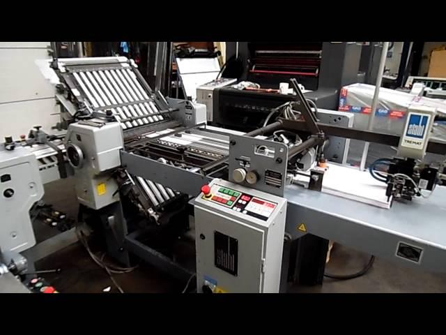 STAHL T 52 PAPER FOLDING MACHINE   1996