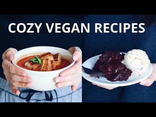 SUPER COZY VEGAN RECIPES