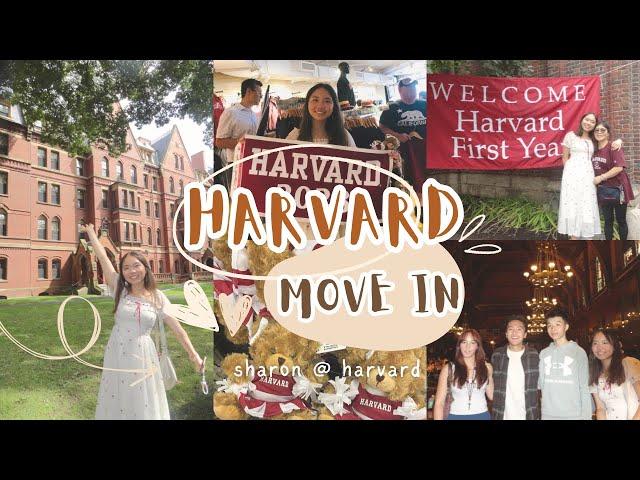 harvard move-in vlog! || first-year vlogs :) || sharon @harvard