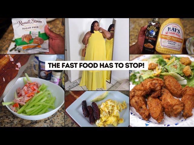 Enough is Enough! What I Eat in a Week FROM HOME (baby steps)