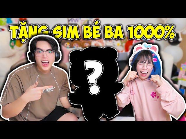 PHONG CẬN TẶNG BABY THREE 1000% CHO MÈO SIMMY ?!