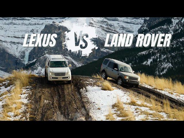 Lexus GX460 vs Land Rover LR3