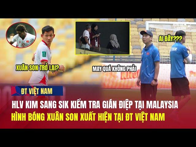 Coach Kim Sang Sik Checks for Spies : Hai Long brings Xuan Son back to Vietnam team.