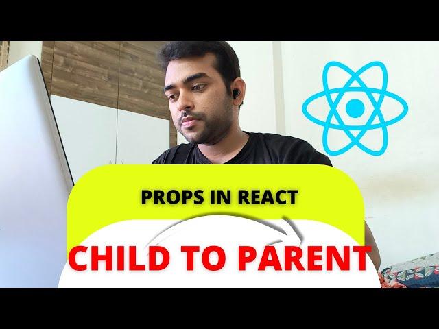 How to pass props from  child to parent react.js  #reactjs #props