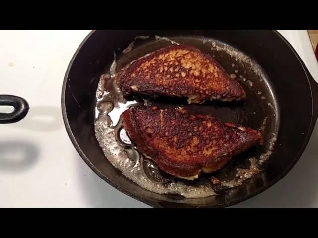 Old vs New Lodge Cast Iron Skillets Cooking French Toast