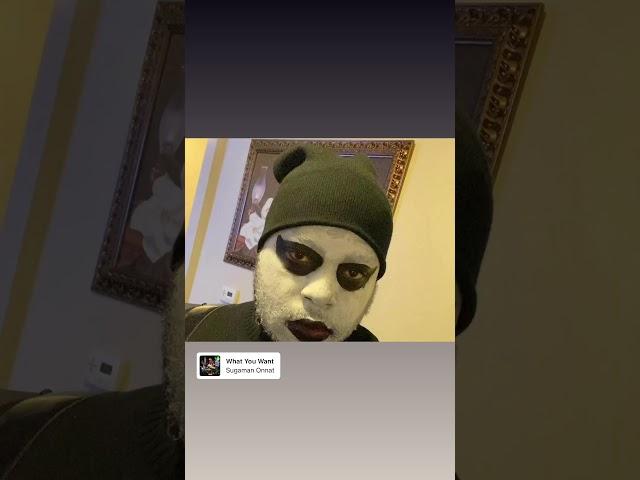 Sugaman Onnat In A Box Chevy Dead Presidents Wit It ( prop gun ) Halloween