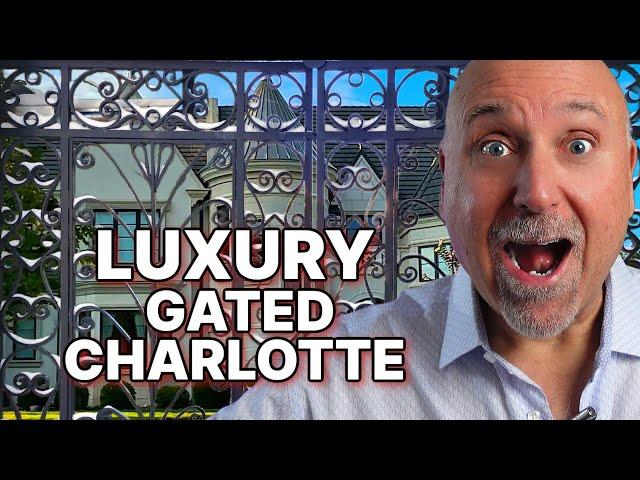 Inside a Super Rich Gated Community - Suburban Charlotte NC