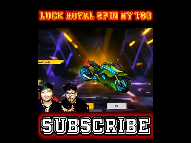 Two Side Gamer New Luck Royal Spin #freefire #luckroyal #freefireshorts #shorts