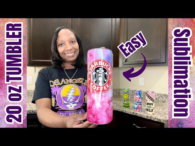 How To Make A Sublimation Tumbler| HTV RONT Sublimation Tumblers