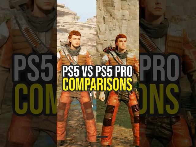 PlayStation 5 VS PlayStation 5 Pro Comparisons... (PS5 VS PS5 Pro)