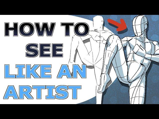 Observation Tips For Beginners - How To Draw / Art School Fundamentals