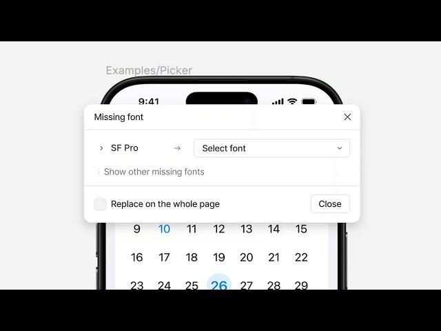SF Pro font now automatically available | Figma