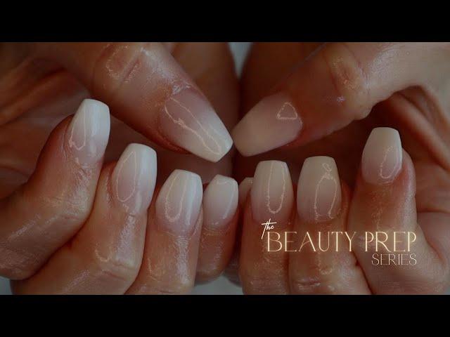 French Ombre Dip Nails // BOUDOIR BEAUTY PREP SERIES