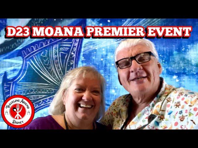 MOANA 2 D23 PREMIER EVENT AT DISNEY SPRINGS | DISNEY VACATION CLUB