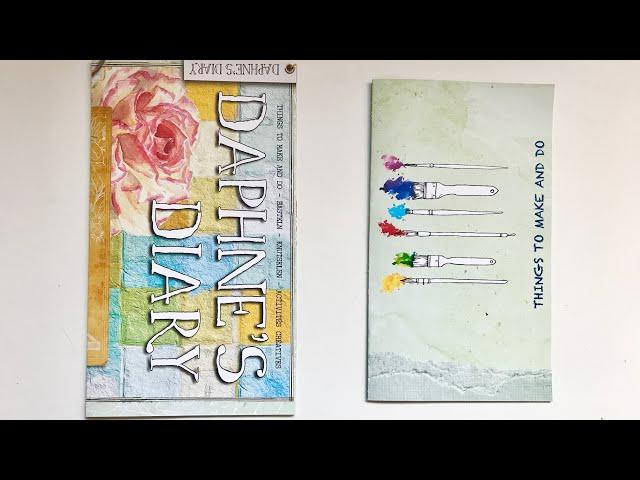 Make a junk journal with me: Daphne’s Diary - The covers (Part 2)
