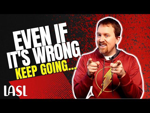 Why You Should Keep Doing Things Even If It's Wrong | Life After Sight Loss