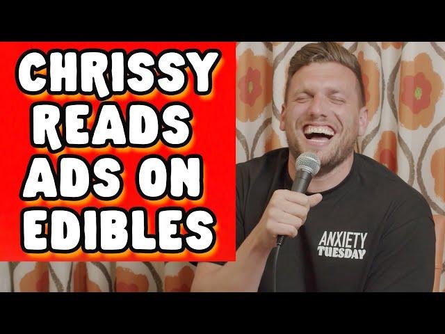 Chrissy Reads Ads on Edibles | Chris Distefano Presents: Chrissy Chaos | Clips