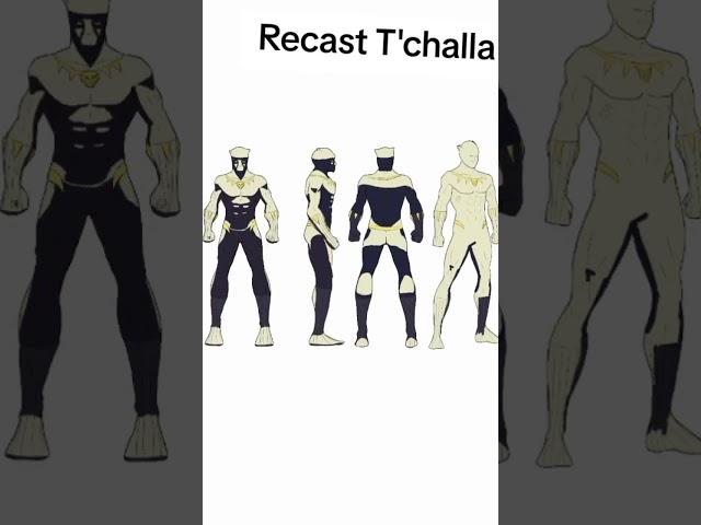 Recast T'challa @marvel #recasttchalla #tchalla #art #drawing #blackpanther