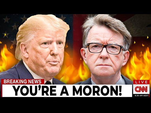 Trump’s Adviser JUST DESTROYED Lord Mandelson On LIVE TV