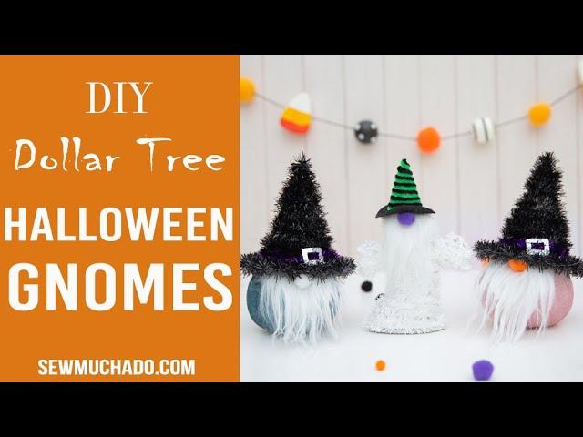 DIY Dollar Tree Halloween Gnomes