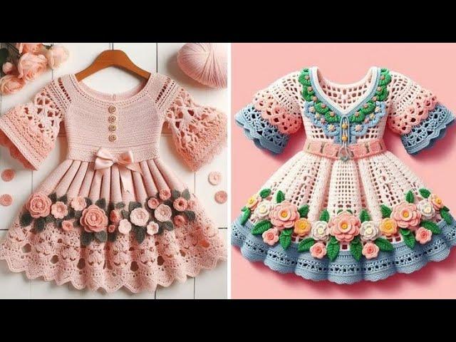 Best Latest Crochet Dress for Baby Girl / Most beautiful  @milagrosenatejidosacrochet