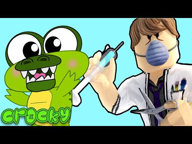 Crocky Escapes The Evil Hospital In Roblox