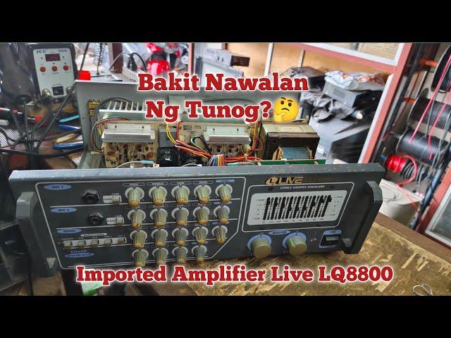 No Power And Sounds Live Q8800 Imported Amplifier