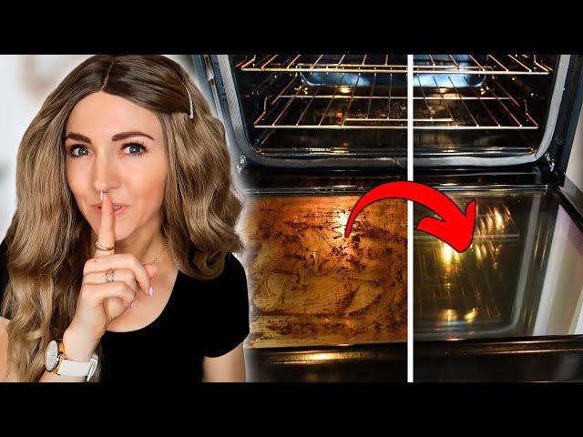 3 Simple Tricks to Clean your OVEN FAST Like a Pro! (NO harsh chemicals)